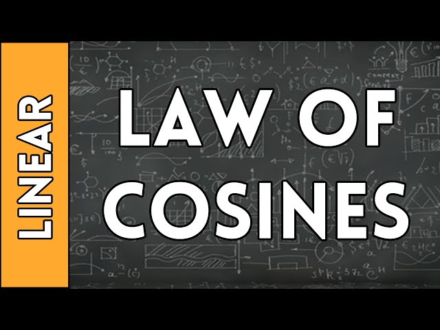 The Law of Cosines - Linear Algebra made Easy (2016)