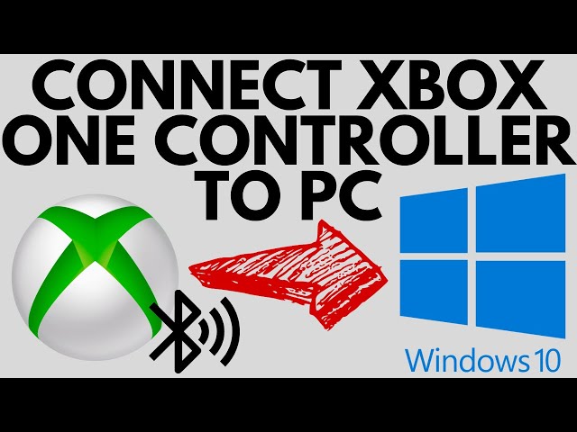 Connect Xbox One Controller to PC - Windows 10 Wireless Bluetooth