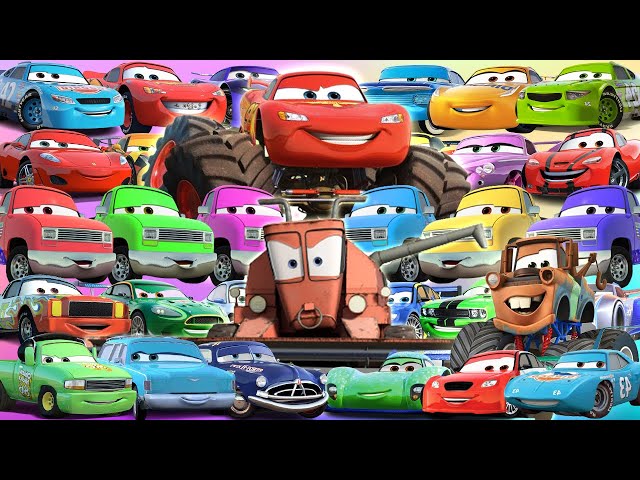 Looking For Disney Pixar Cars Lightning Mcqueen, Nigel Gearsley, Cal Weathers, Miguel Camino