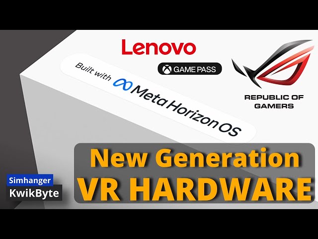 Asus ROG, Lenovo & Xbox to develop VR Hardware on Meta Quest OS platform