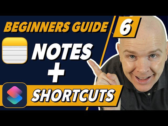 Using Shortcuts App with Notes on Mac