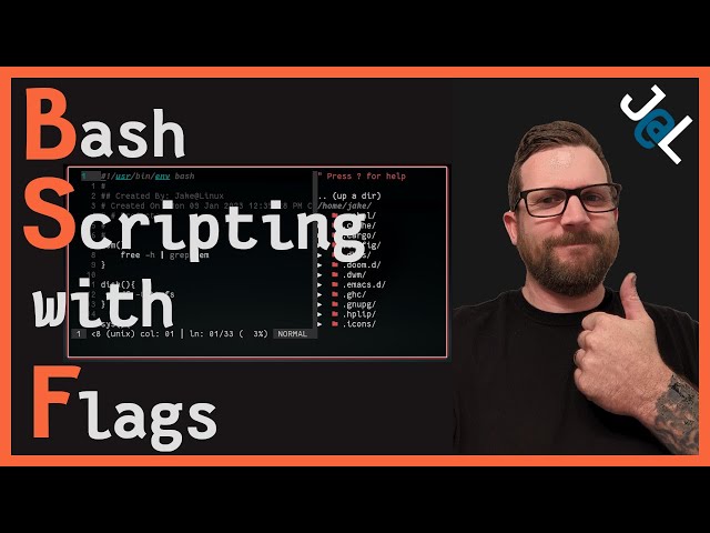 Creating a Bash script using flags