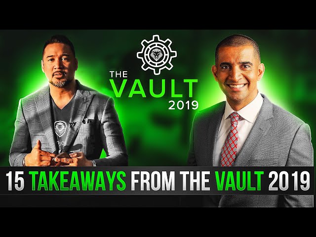 15 Takeaways from The Vault Conference 2019 - Best in the World