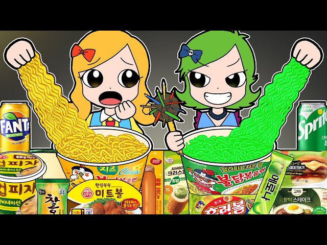 Convenience Store YELLOW GREEN MISS DELIGHT vs MISS DELIGHT EVIL TWIN SISTER | POPPY PLAYTIME | ASMR