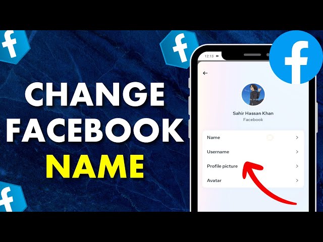 How to change name on Facebook app 2024