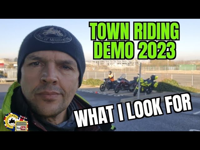 Town Demo Ride 8 : Instructors notes (2023)