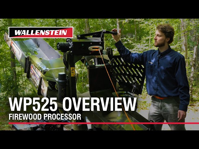 WP525 Firewood Processor Overview