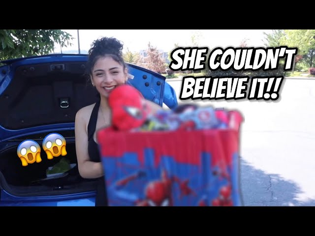 SHE CAN’T BELIEVE I SURPRISED HER WITH THIS!!