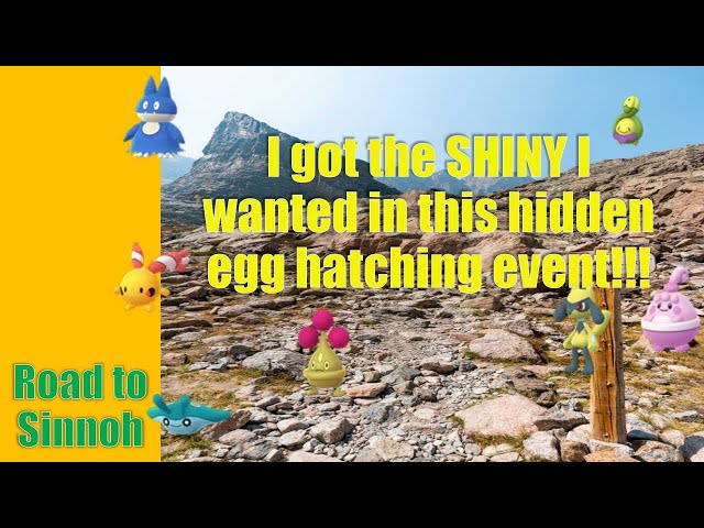 #2Quest17 I got the SHINY I wanted in this hidden egg hatching event!!! #pokemongo