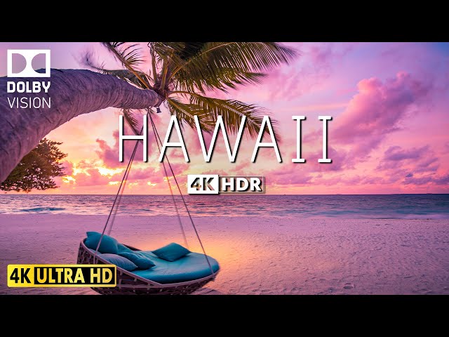 HAWAII 4K Video Ultra HD With Cinematic Music - 60 FPS - 4K Nature Film