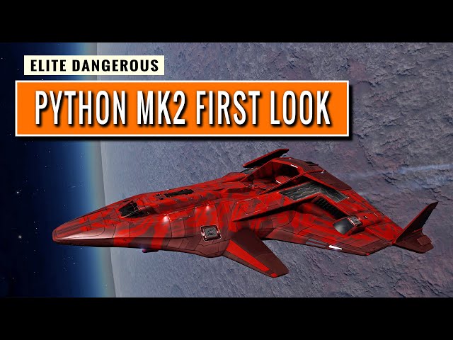 NEWS ELITE DANGEROUS: Python Mk2 First Look, Big SCO Changes Coming & More