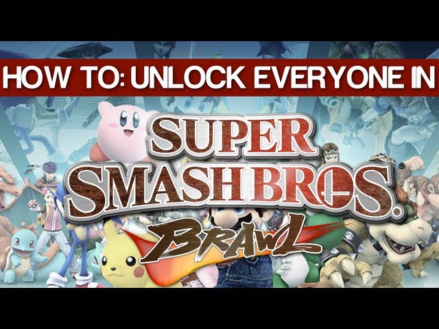 How To: Unlock All Characters in Brawl! ( EASY METHOD )