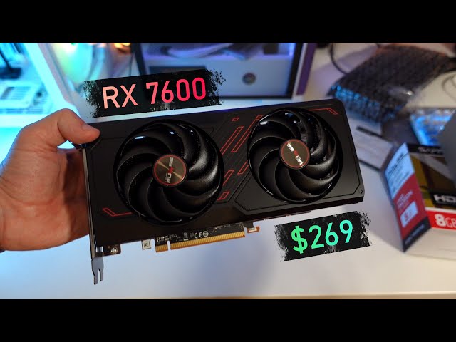 Sapphire RX 7600 Pulse | Unboxing & Showoff
