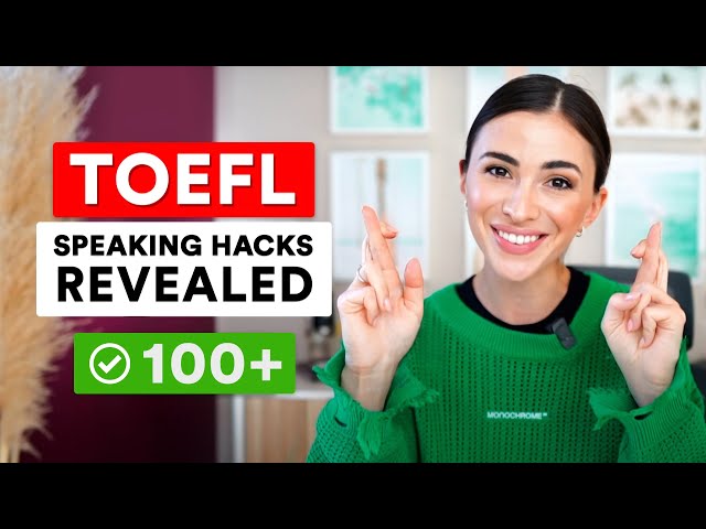 TOEFL speaking practice - with FEEDBACK and TEMPLATES