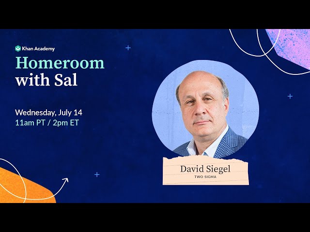 Homeroom with Sal & David Siegel - Wednesday, July 14