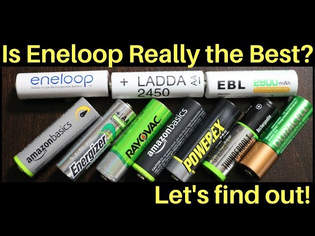 Which Rechargeable Battery is the Best?  Let's find out!