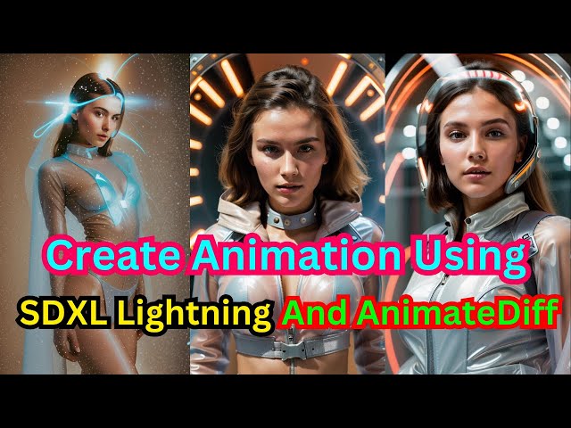 Stable Diffusion Animation Use SDXL Lightning And AnimateDiff In ComfyUI