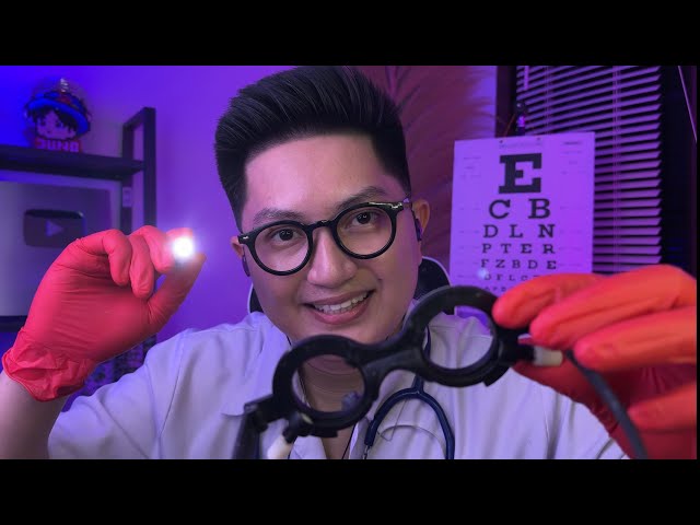 ASMR Roleplay Doctor (Eye EXAM) Relax until Coma