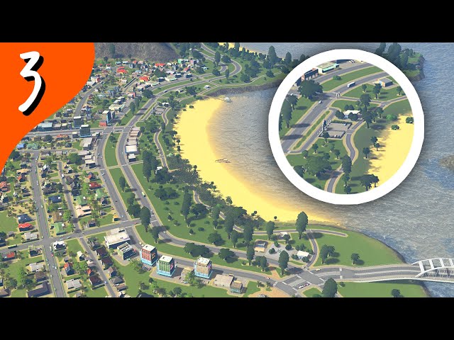 Planning the foreshore - Cities: Skylines (Part 3)