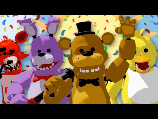 ♪ FNAF THE MUSICAL - 3D Animated Song