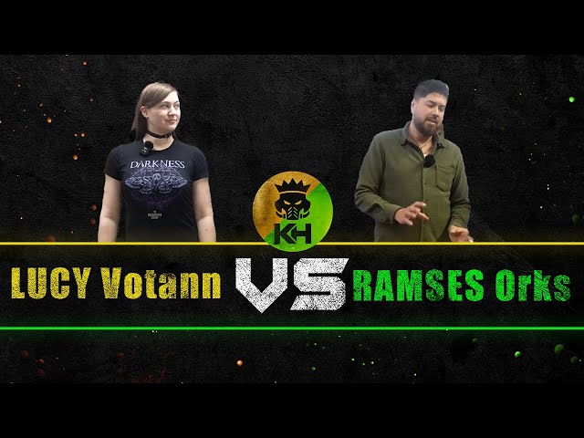 DA BIG HUNT Orks VS Leagues of Votann - Lucy VS Ramses - Warhammer 40k Battlereport