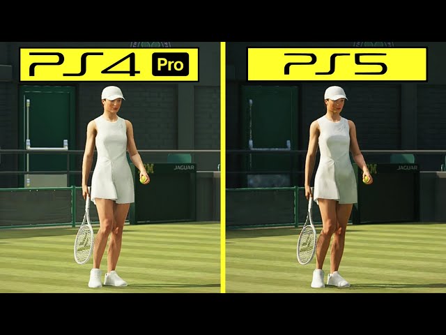 Top Spin 2K25 PS4 Pro vs PS5 Graphics Comparison