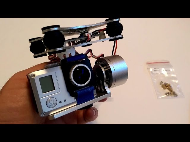 Affordable Aluminum Brushless Gimbal Review (Fits GoPro DJI Phantom Etc) - Test Video, Pros and Cons