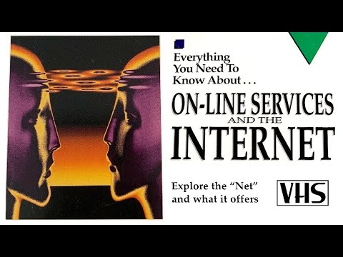 On-Line Services and the Internet 📼 1996 VHS 60fps