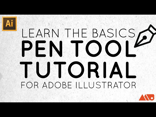 Adobe Illustrator Basics: Pen Tool Tutorial