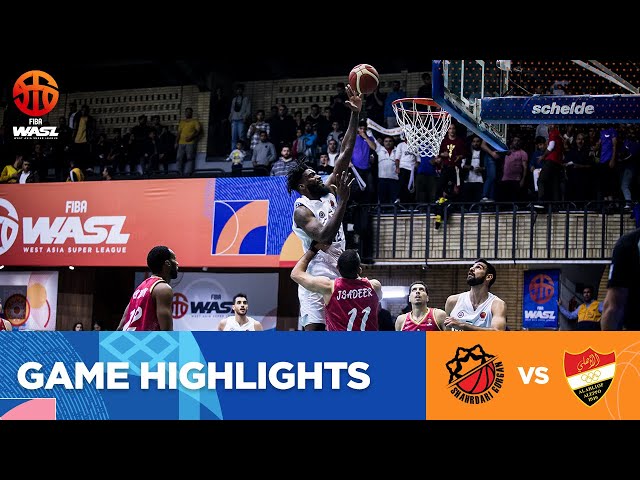 FIBA WASL 23/24 West Asia League | GORGAN VS AL ITTIHAD-AHLI ALEPPO | GAME HIGHLIGHTS