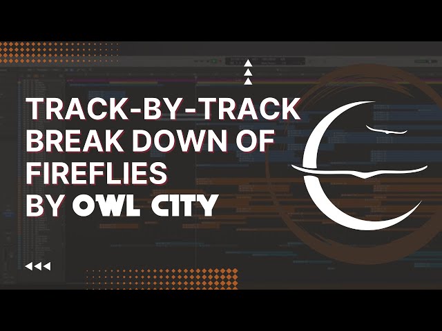 Track-by-Track Break Down of "Fireflies" with Adam Young of Owl City