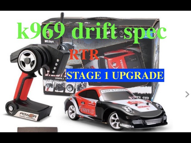 Garage RC presents .....budget drift car WL TOYS K969 REVIEW and STAGE 1 simple mods