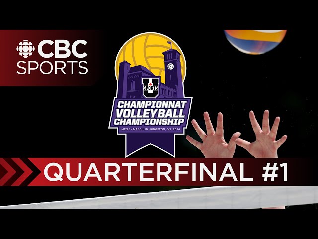 U SPORTS Men's Volleyball National Championship: Quarterfinal #1 - Laval vs Alberta | CBC Sports