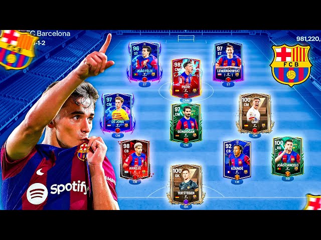 Barcelona - Best Special Squad Builder! 2024 Barcelona Squad - FC Mobile