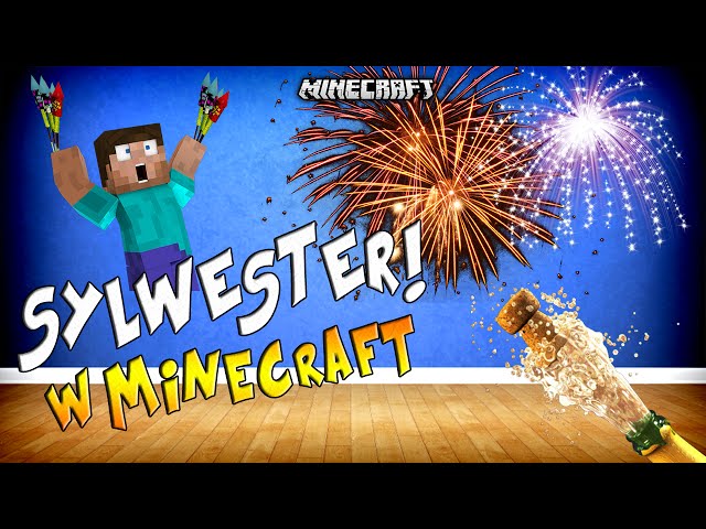 SYLWESTER W MINECRAFT!? - Fireworks Mob Mod!