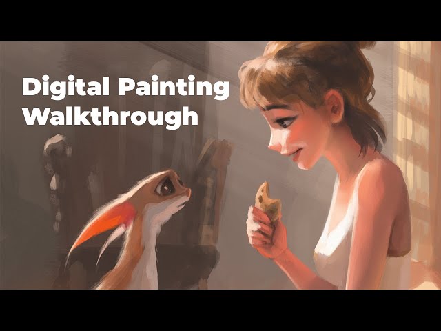 Digital Painting Process Explained
