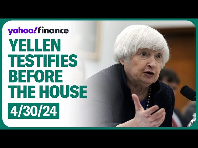 Treasury Secretary Janet Yellen testifies before the House Ways and Means committee