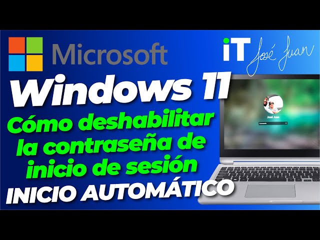 Cómo deshabilitar la contraseña de inicio de sesión de Windows 11