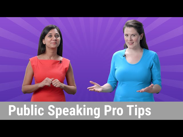 Public Speaking Pro Tips (Own the Room)