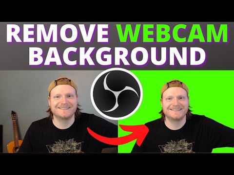 Remove OBS Webcam Background Without Green Screen - OBS Studio Tutorial