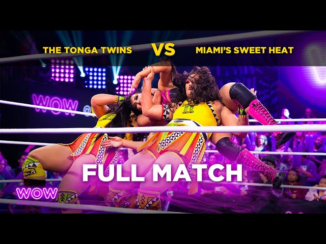 The Tonga Twins vs Miami’s Sweet Heat | WOW - Women Of Wrestling