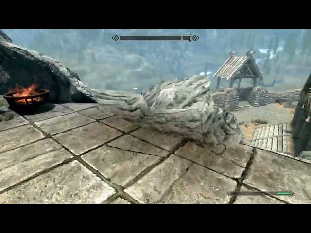 NO! BACK OFF! OR ISTG I WILL JUMP! - Top 1 archenemy in Skyrim