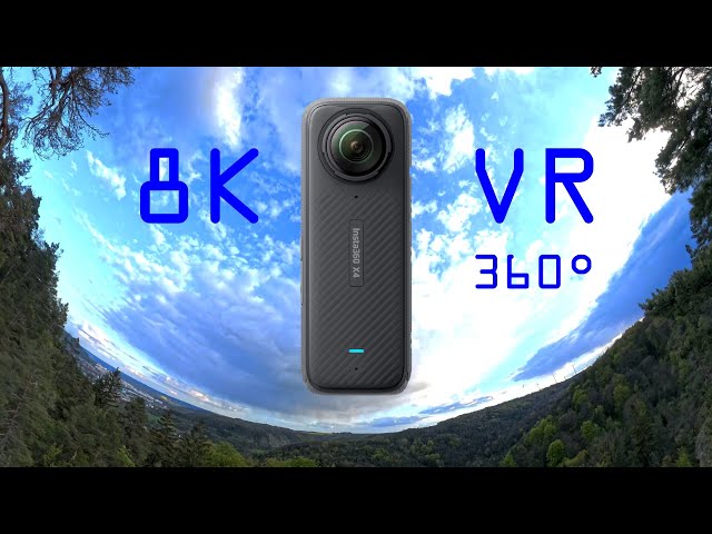 Insta360 X4 🟢 8K VR 360° video footage ✅