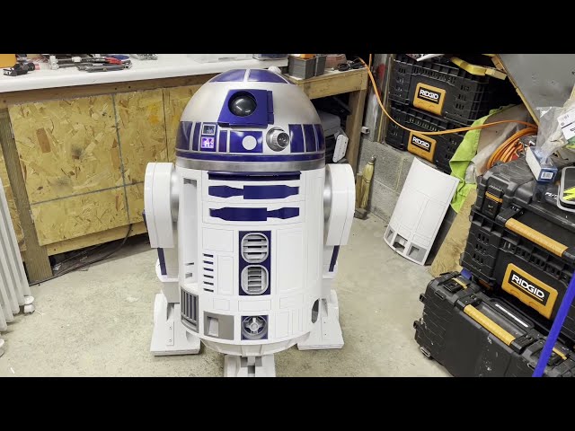 3D Printed R2-D2 project