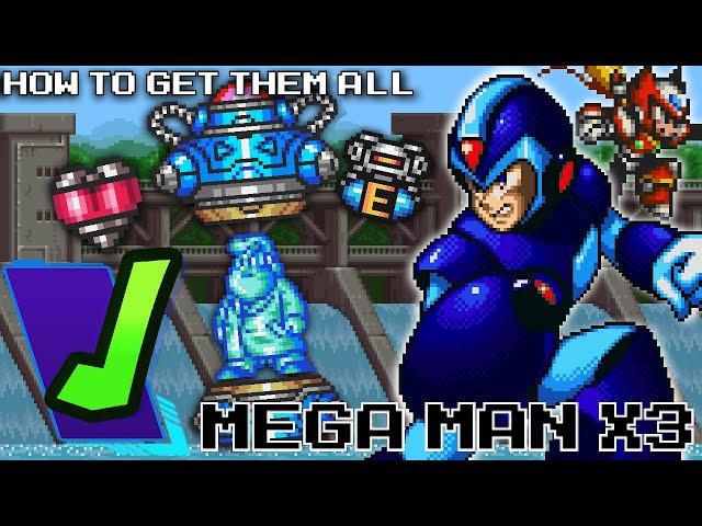The DEFINITIVE Guide to Mega Man X3 (All Items, Least Backtracking)