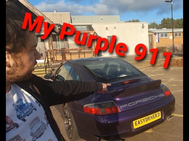 My Purple Wrapped 911, 996 Targa