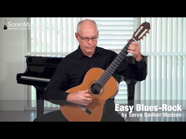 Easy Blues-Rock (Soren Madsen) - Danish Guitar Performance - Soren Madsen