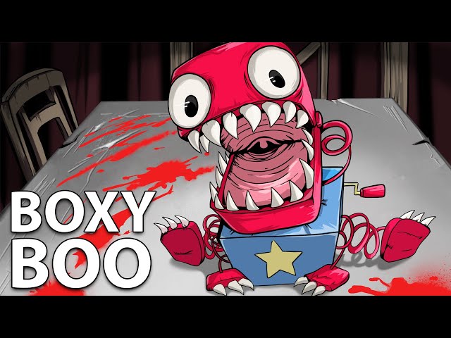 BOXY BOO SAD BACK STORY - POPPY PLAYTIME PROJECT ANIMATION