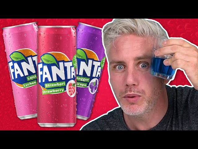 Irish People Try Exotic Fanta Flavours