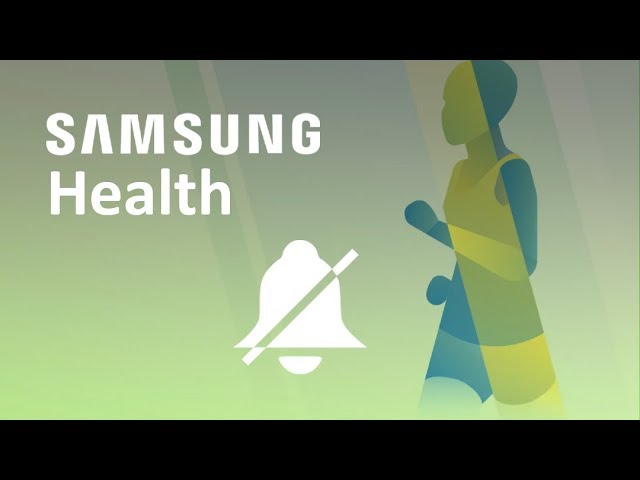 Disable Samsung Health Notifications on Galaxy S10